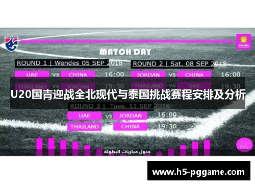 U20国青迎战全北现代与泰国挑战赛程安排及分析